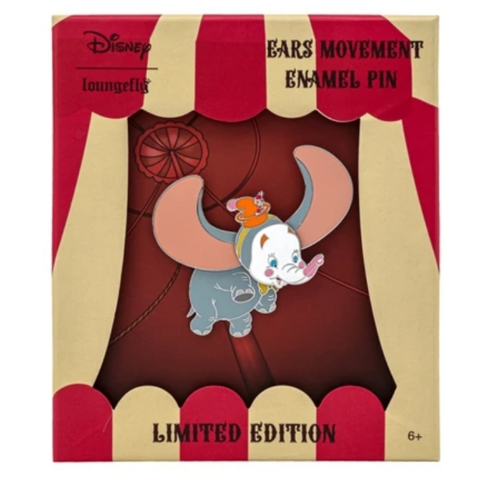 Disney Dumbo Circus Collector Box Enamel Pi